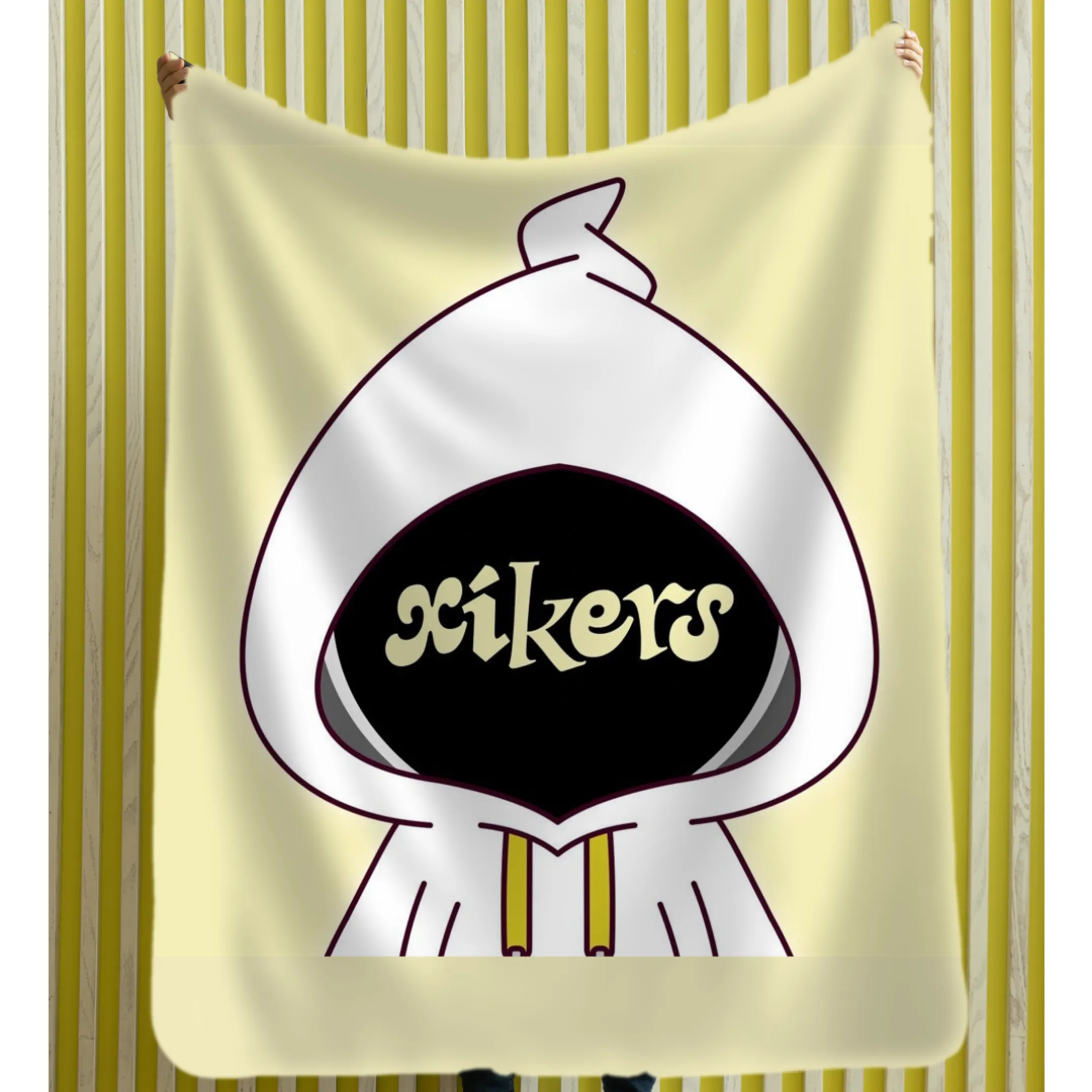 Xikers Hooded Mascot Blanket - 120*80cm/47in x 31.4in