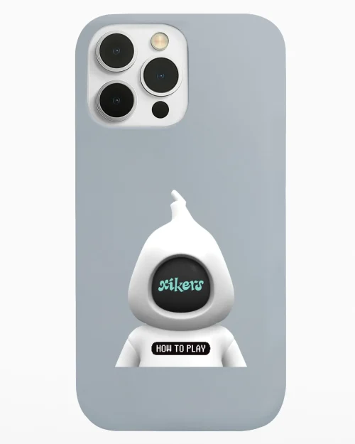 Xikers How To Play Mascot Phone Case - Gray, Apple iPhone 18
