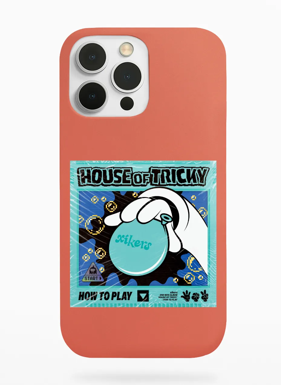 Xikers How To Play Phone Case - Coral, Apple iPhone 18