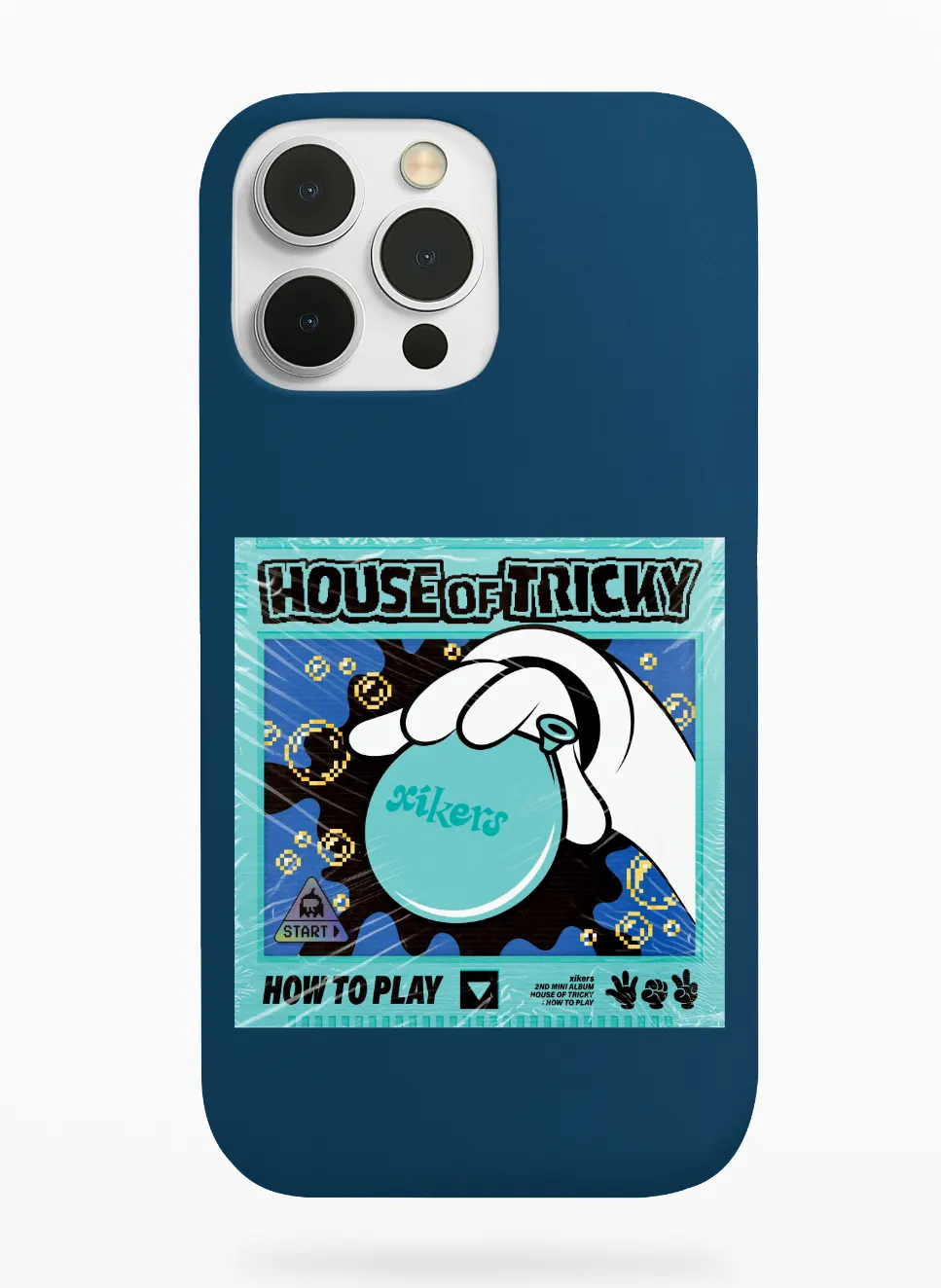 Xikers How To Play Phone Case - Teal, Apple iPhone 18