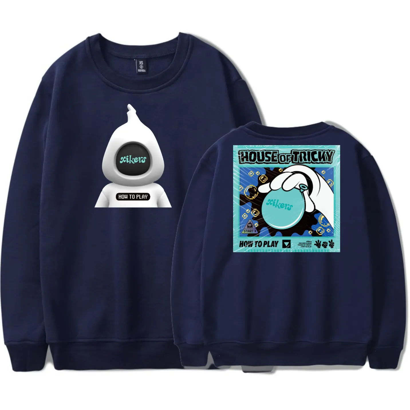 Xikers How To Play Sweatshirt - Image 4