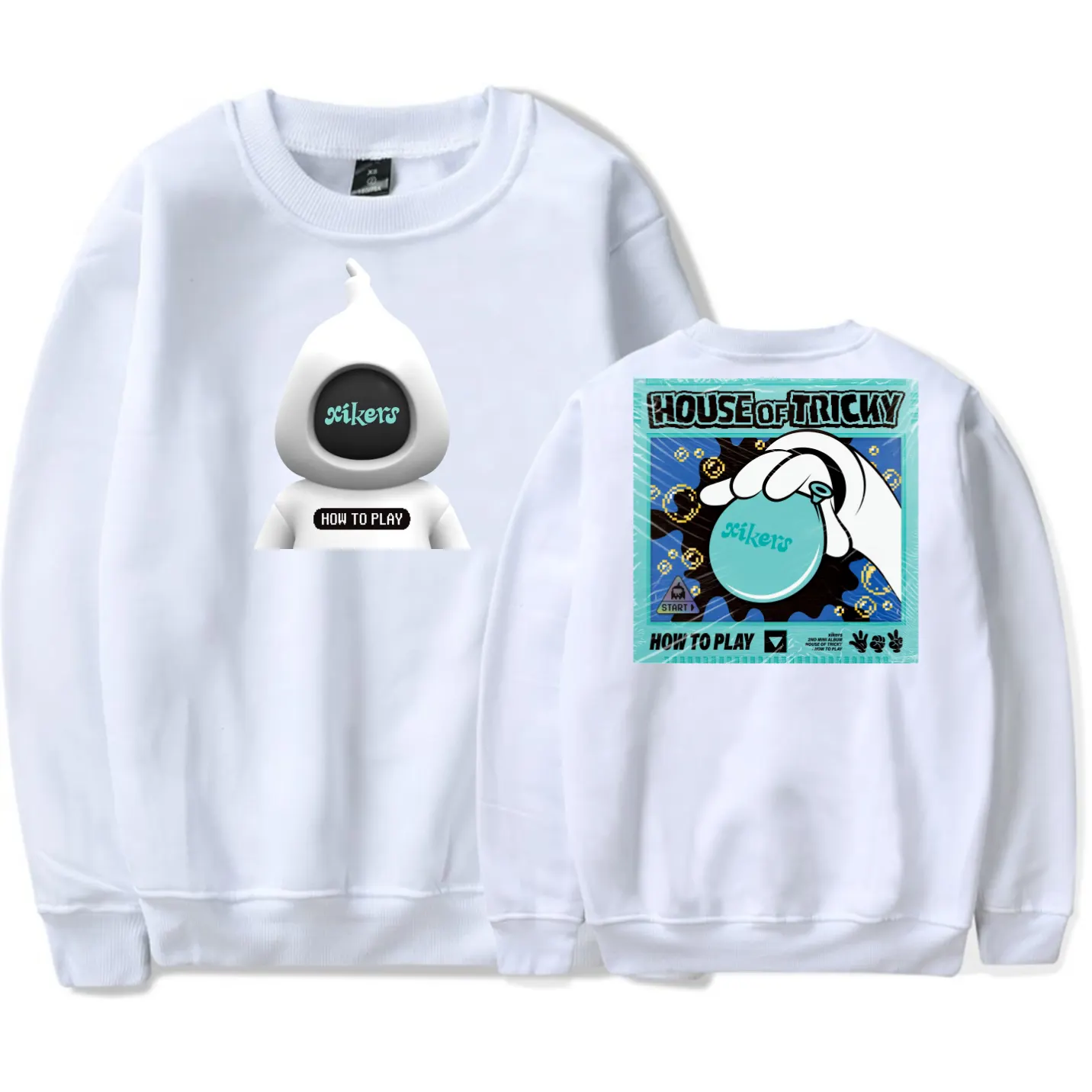 Xikers How To Play Sweatshirt - Image 3