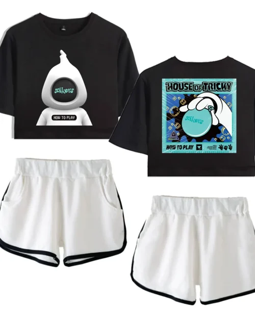 Xikers How To Play Tracksuit - Black-White
