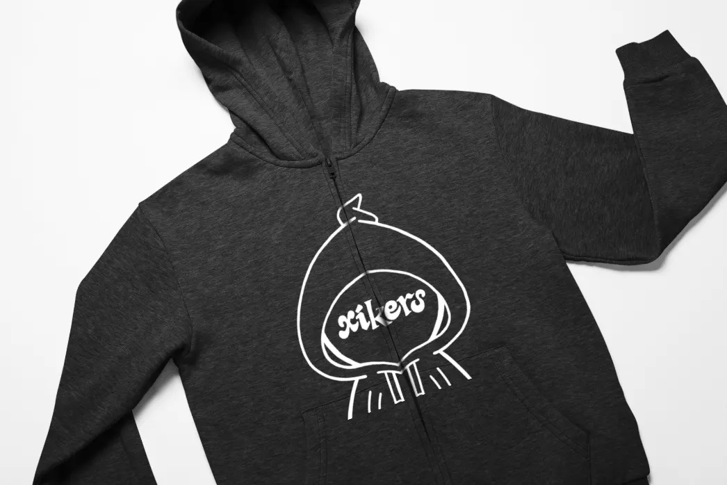 Xikers Rhythm Check Zip Hoodie - Image 3