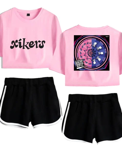 Xikers Route Zero Tracksuit - Pink-Black