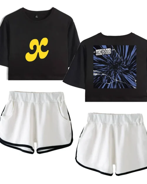 Xikers Wrecking the House Tracksuit - Black-White