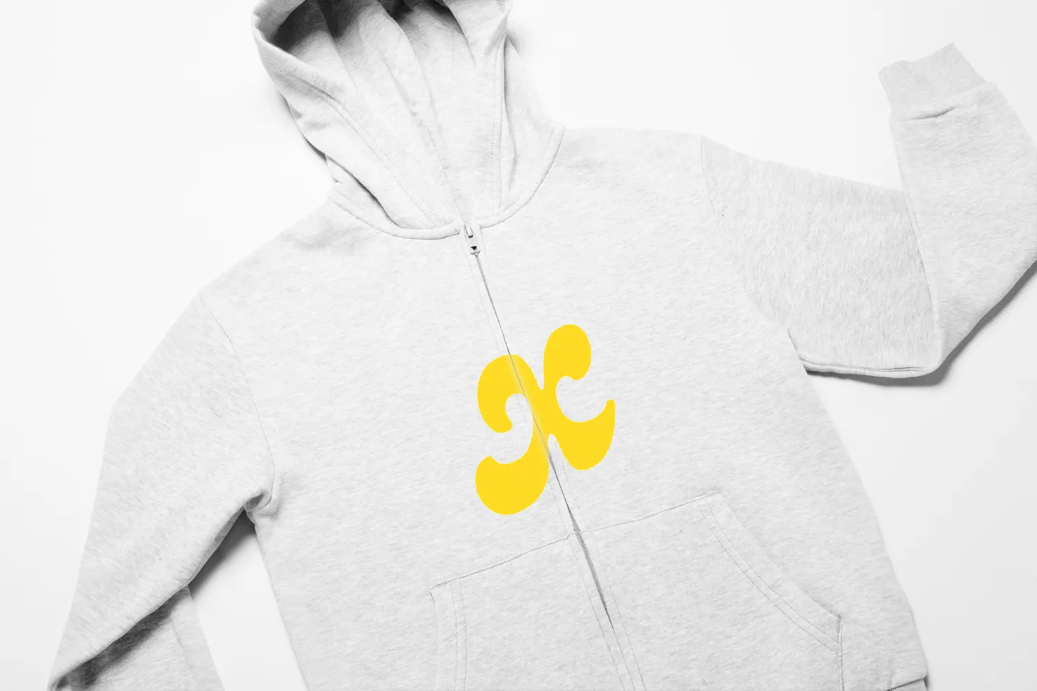 Xikers Wrecking the House Zip Hoodie - White